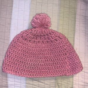 Homemade Pink Beanie